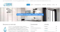 Desktop Screenshot of plomberie-lagoutte.com